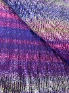Purple Faux Knit RETAIL