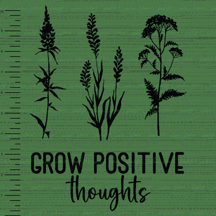 Grow Positive Thoughts- Forest PANEL AS2