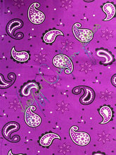 Load image into Gallery viewer, Purple Paisley RETAIL
