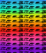 Load image into Gallery viewer, Rainbow Safari
